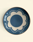 Jou Quilts Plate/19-22Ø #Big Flower blue