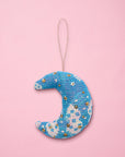 SISSEL EDELBO Moon Kantha Ornament Aasmani Sky