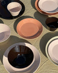 Memphis frokosttallerken, Terracotta