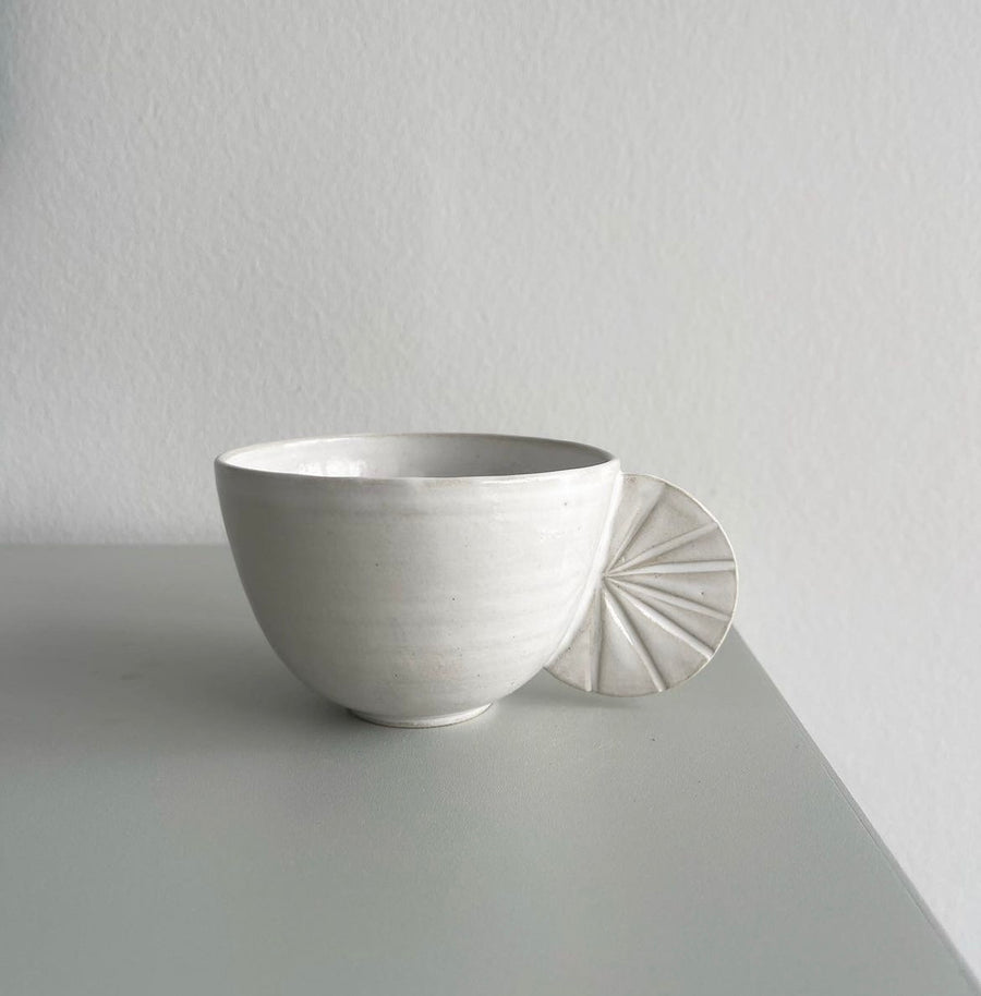 Del Nord Ceramics, La Biscal Cup, White