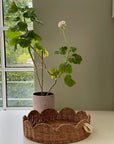 Jou Quilts Rattan Rund bakke